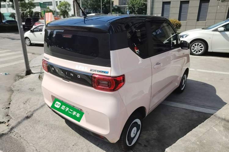 Used Wuling Hongguang MINIEV 2022 Macaron Premium Model – Lithium Iron Phosphate Rear Right 45 Deg