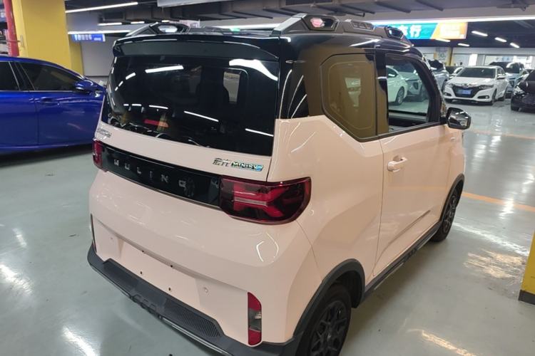 Used Wuling Hongguang MINIEV 2022 GAMEBOY 200km Play Edition with Lithium Iron Phosphate Rear Right 45 Deg