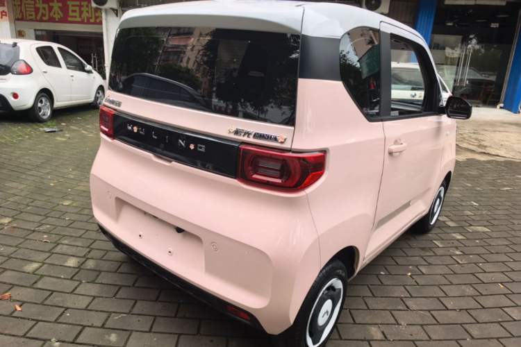 Used Wuling Hongguang MINIEV 2022 Macaron Premium Model – Lithium Iron Phosphate Rear Right 45 Deg