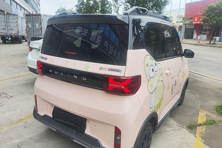 Used Wuling Hongguang MINIEV 2022 GAMEBOY 200km Gaming Edition with Lithium Iron Phosphate Rear Right 45 Deg