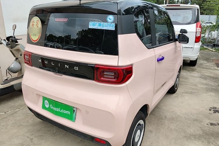 Used Wuling Hongguang MINIEV 2022 Macaron Fashion Model Lithium Iron Phosphate Rear Right 45 Deg