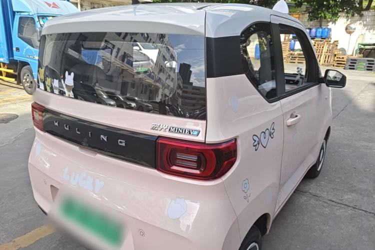 Used Wuling Hongguang MINIEV 2022 Macaron Fashion Model Lithium Iron Phosphate Rear Right 45 Deg