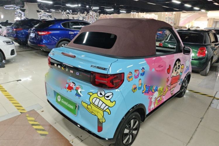 Used Wuling Hongguang MINIEV 2022 Convertible Model Rear Right 45 Deg