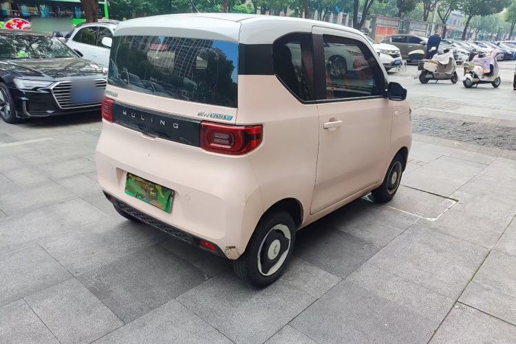 Used Wuling Hongguang MINIEV 2022 Macaron Premium Model – Lithium Ternary Battery Rear Right 45 Deg