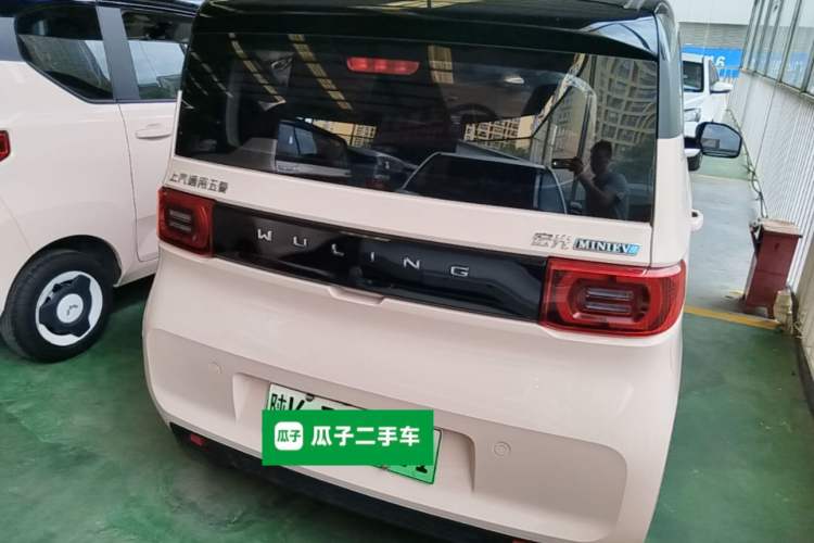 Used Wuling Hongguang MINIEV 2022 Macaron Premium Model – Lithium Ternary Battery Rear