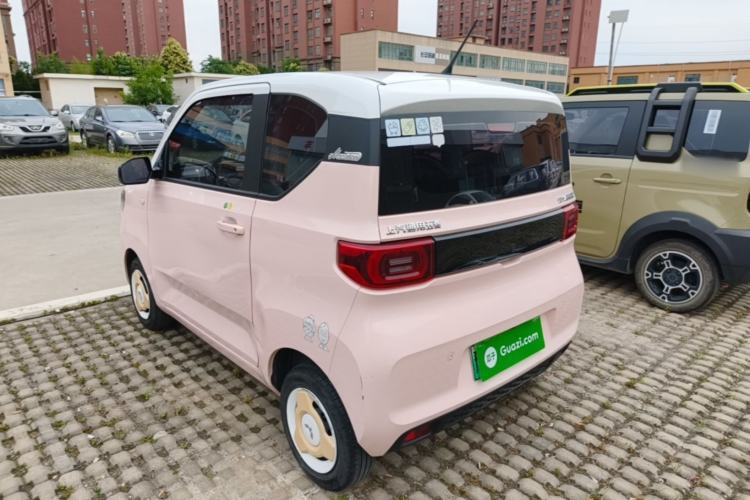 Used Wuling Hongguang MINIEV 2022 Macaron Fashion Model Lithium Iron Phosphate Rear Left 45 Deg