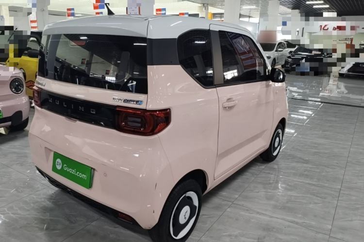 Used Wuling Hongguang MINIEV 2022 Macaron Fashion Model Lithium Iron Phosphate Rear Right 45 Deg
