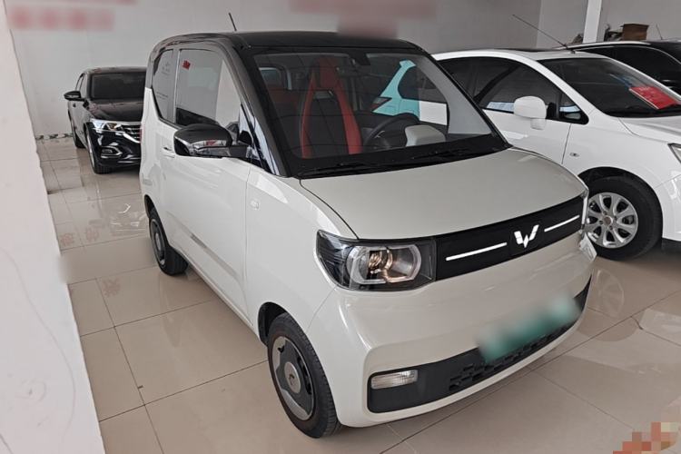 Used Wuling Hongguang MINIEV 2022 Macaron Fashion Edition Lithium-Nickel-Cobalt-Alpha-oxide Front Right 45 Deg