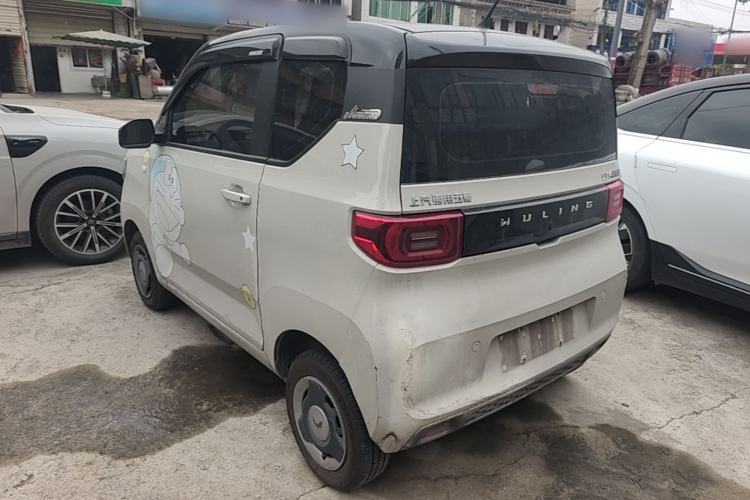 Used Wuling Hongguang MINIEV 2022 Macaron Fashion Model Lithium Iron Phosphate Rear Left 45 Deg
