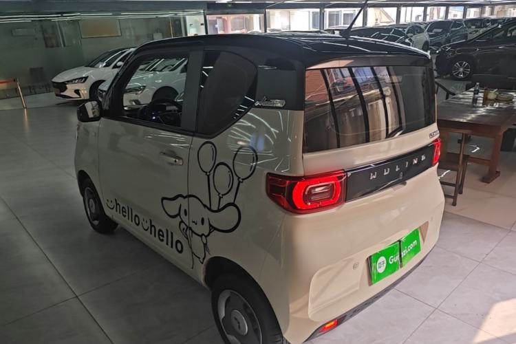 Used Wuling Hongguang MINIEV 2022 Macaron Premium Model – Lithium Iron Phosphate Rear Left 45 Deg