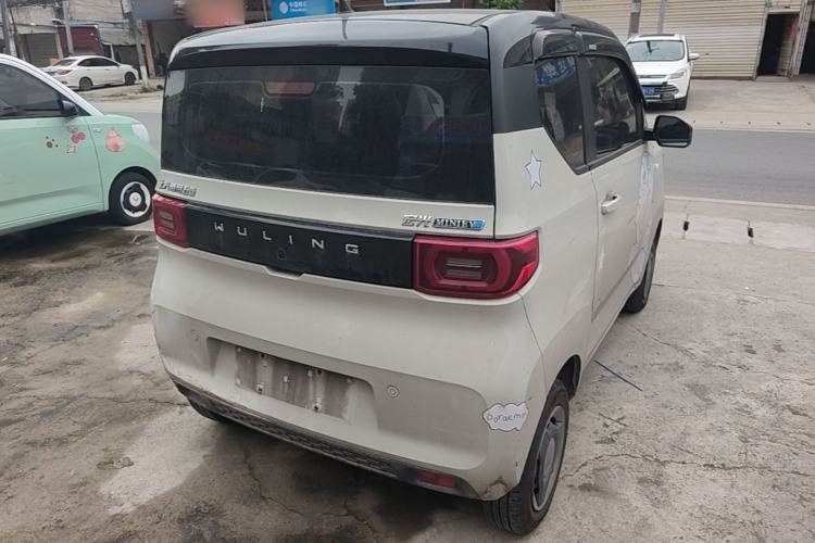 Used Wuling Hongguang MINIEV 2022 Macaron Fashion Model Lithium Iron Phosphate Rear Right 45 Deg