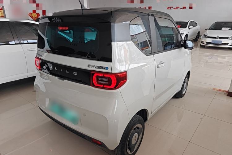 Used Wuling Hongguang MINIEV 2022 Macaron Fashion Edition Lithium-Nickel-Cobalt-Alpha-oxide Rear Right 45 Deg