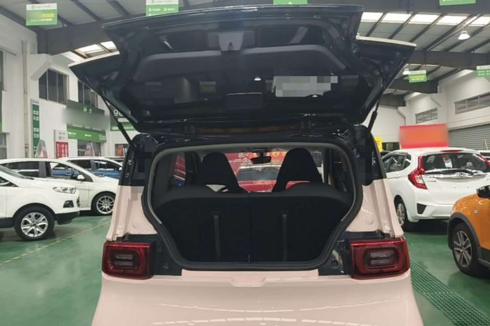 Used Wuling Hongguang MINIEV 2022 Macaron Fashion Edition Lithium-Nickel-Cobalt-Alpha-oxide Trunk