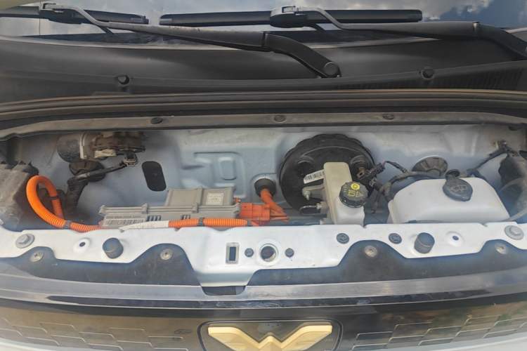 Used Wuling Hongguang MINIEV 2022 Zizai Version Lithium Iron Phosphate Engine Bay