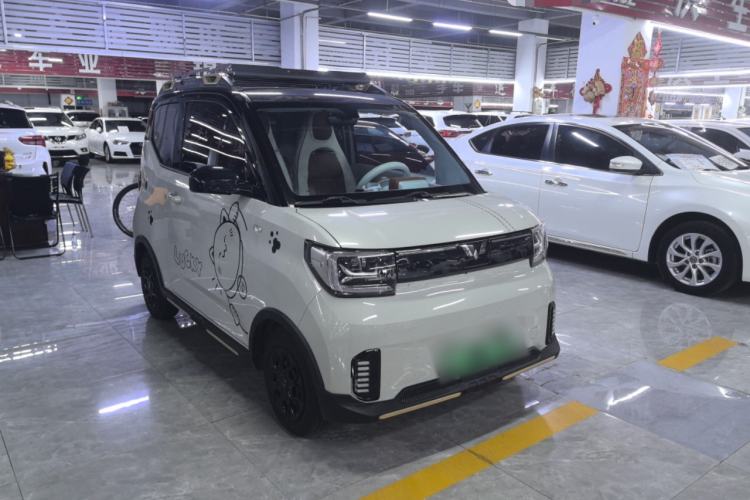 Used Wuling Hongguang MINIEV 2022 GAMEBOY 300km Enthusiast Model with Lithium Iron Phosphate Exterior 2