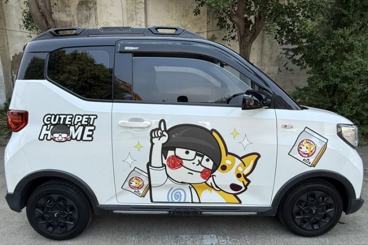 Used Wuling Hongguang MINIEV 2022 GAMEBOY 200km Gaming Edition with Lithium Iron Phosphate Exterior 8