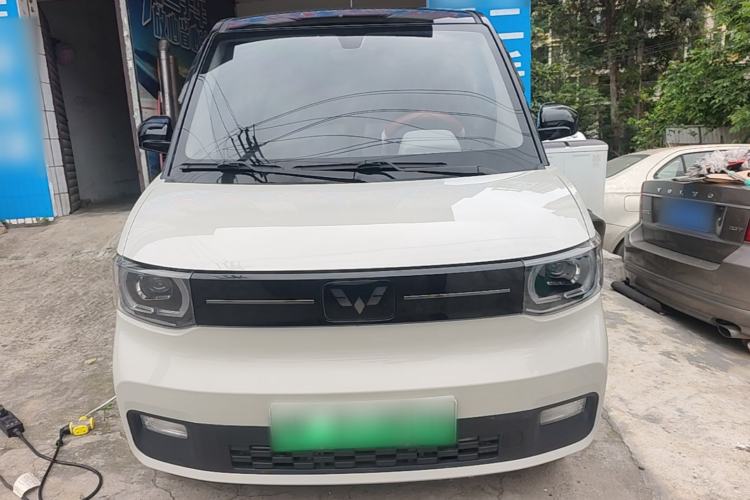 Used Wuling Hongguang MINIEV 2022 Macaron Fashion Model Lithium Iron Phosphate Front