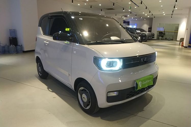 Used Wuling Hongguang MINIEV 2022 Macaron Fashion Edition Lithium-Nickel-Cobalt-Alpha-oxide Front Right 45 Deg