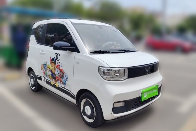 Used Wuling Hongguang MINIEV 2022 Macaron Premium Model – Lithium Ternary Battery Front Right 45 Deg