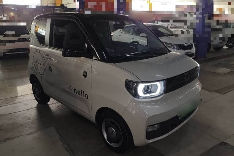 Used Wuling Hongguang MINIEV 2022 Macaron Premium Model – Lithium Iron Phosphate Front Right 45 Deg