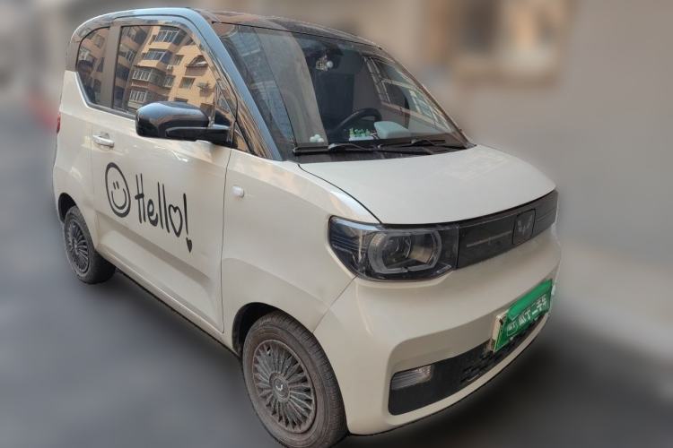 Used Wuling Hongguang MINIEV 2022 Macaron Premium Model – Lithium Iron Phosphate Front Right 45 Deg