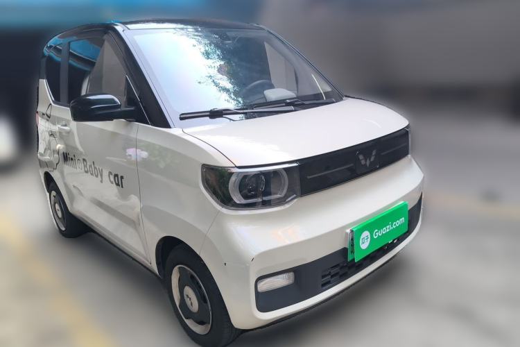 Used Wuling Hongguang MINIEV 2022 Macaron Premium Model – Lithium Iron Phosphate Front Right 45 Deg