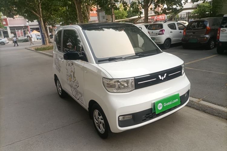 Used Wuling Hongguang MINIEV 2022 Zizai Version Lithium-NMC Front Right 45 Deg