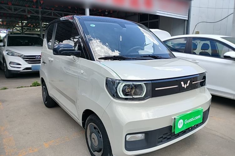 Used Wuling Hongguang MINIEV 2022 Macaron Fashion Edition Lithium-Nickel-Cobalt-Alpha-oxide Front Right 45 Deg