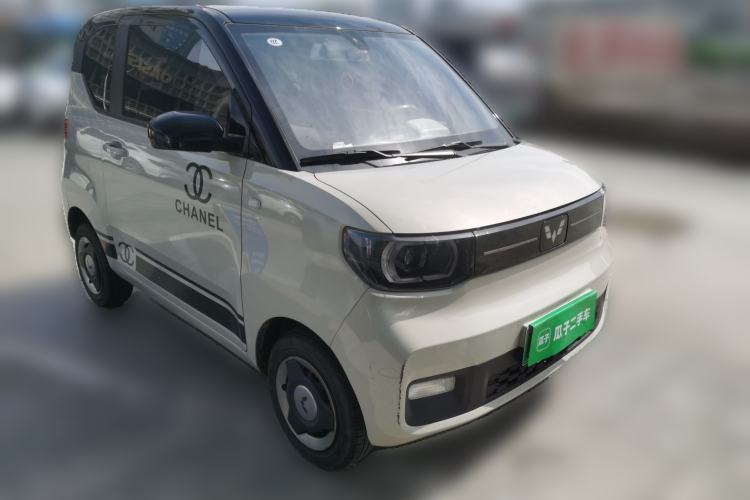 Used Wuling Hongguang MINIEV 2022 Macaron Fashion Edition Lithium-Nickel-Cobalt-Alpha-oxide Front Right 45 Deg