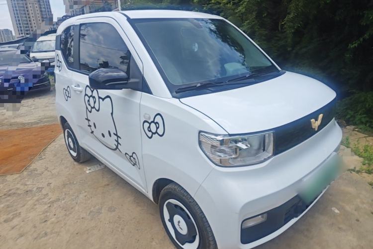 Used Wuling Hongguang MINIEV 2022 Zizai Version Lithium Iron Phosphate Front Right 45 Deg