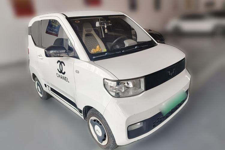 Used Wuling Hongguang MINIEV 2022 Enjoy Edition Lithium-Ion Battery Front Right 45 Deg