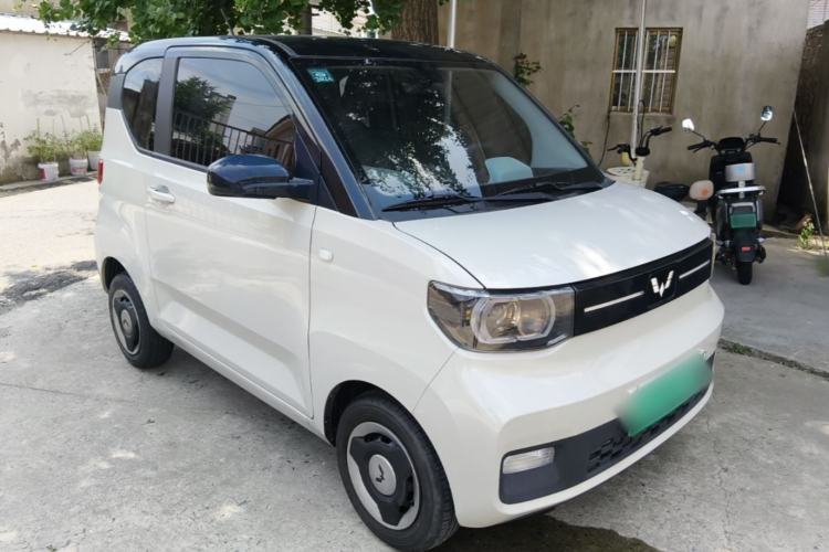 Used Wuling Hongguang MINIEV 2022 Macaron Premium Model – Lithium Iron Phosphate Front Right 45 Deg