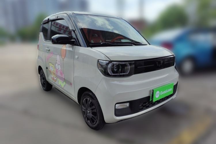 Used Wuling Hongguang MINIEV 2022 Macaron Premium Model – Lithium Iron Phosphate Front Right 45 Deg