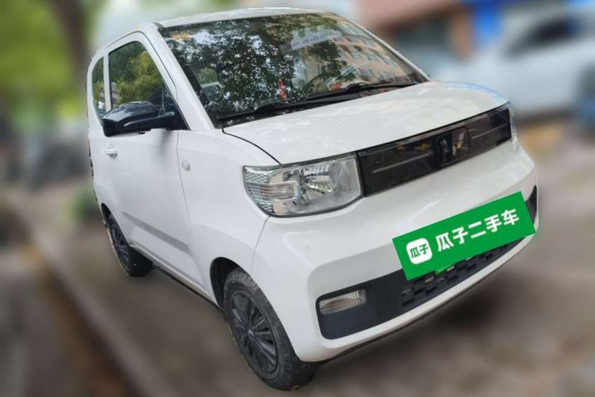 Used Wuling Hongguang MINIEV 2022 Zizai Version Lithium Iron Phosphate Front Right 45 Deg