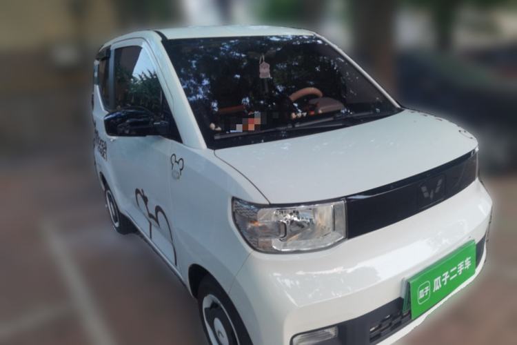 Used Wuling Hongguang MINIEV 2022 Zizai Version Lithium Iron Phosphate Front Right 45 Deg
