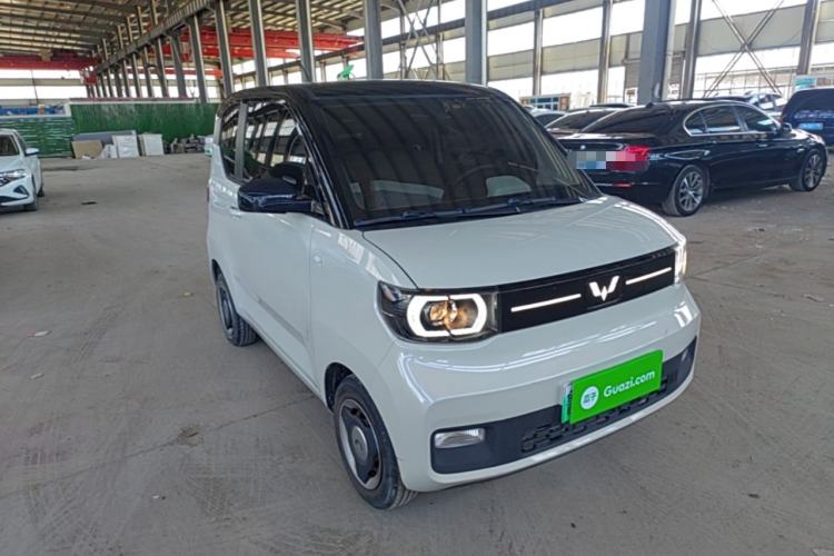 Used Wuling Hongguang MINIEV 2022 Macaron Fashion Edition Lithium-Nickel-Cobalt-Alpha-oxide Front Right 45 Deg