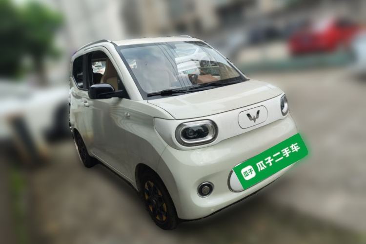 Used Wuling Hongguang MINIEV 2022 Macaron Premium Model – Lithium Ternary Battery Front Right 45 Deg