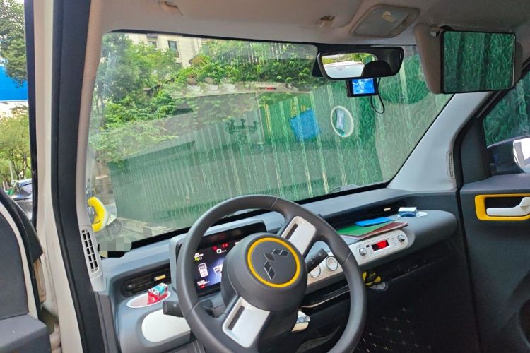 Used Wuling Hongguang MINIEV 2022 GAMEBOY 300km Enthusiast Model with Lithium Iron Phosphate Headliner