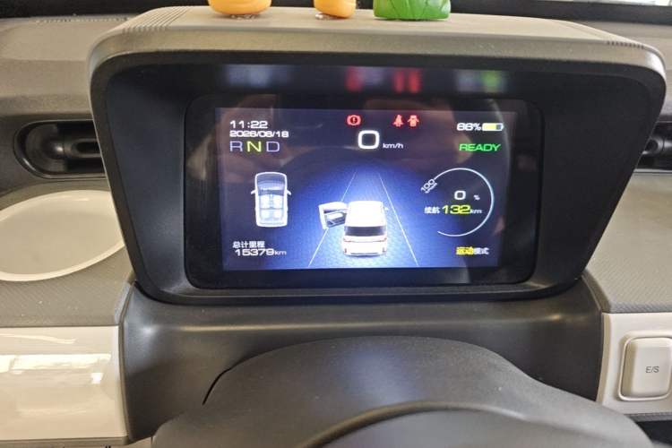Used Wuling Hongguang MINIEV 2022 GAMEBOY 200km Gaming Edition with Lithium Iron Phosphate Instrument Cluster