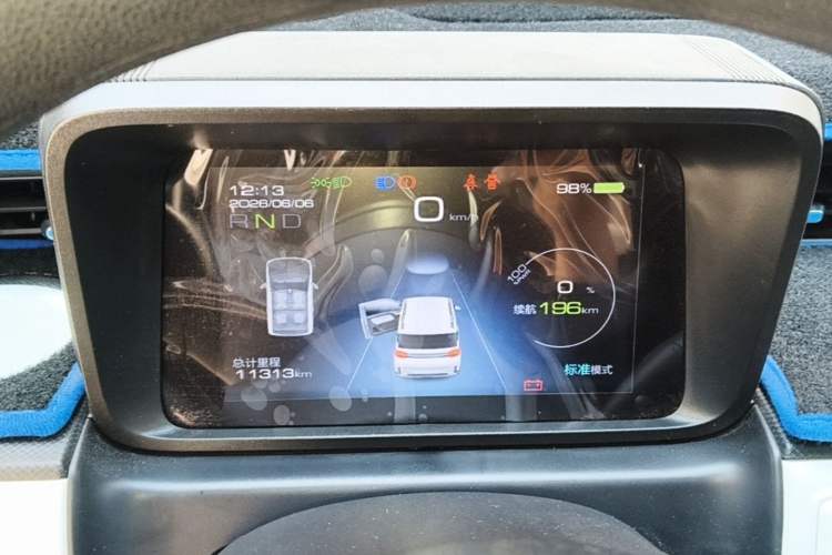 Used Wuling Hongguang MINIEV 2022 GAMEBOY 200km Gaming Edition with Lithium Iron Phosphate Instrument Cluster