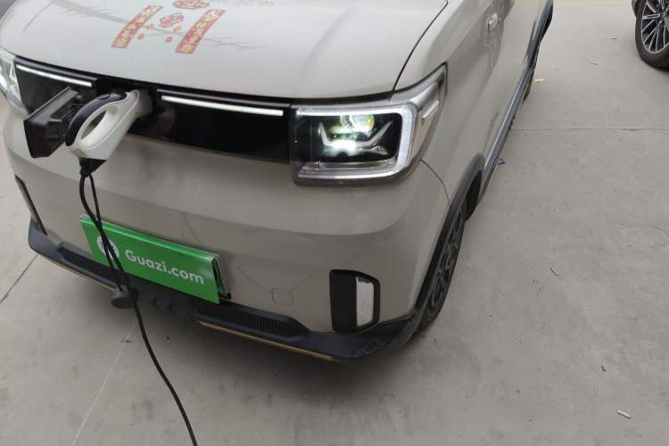 Used Wuling Hongguang MINIEV 2022 GAMEBOY 300km Enthusiast Model with Lithium Iron Phosphate Left Front Headlight