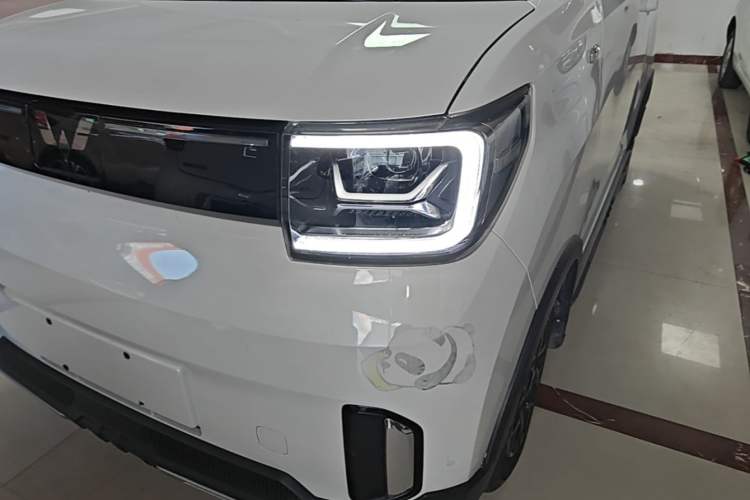 Used Wuling Hongguang MINIEV 2022 GAMEBOY 300km Enthusiast Model with Lithium Iron Phosphate Left Front Headlight