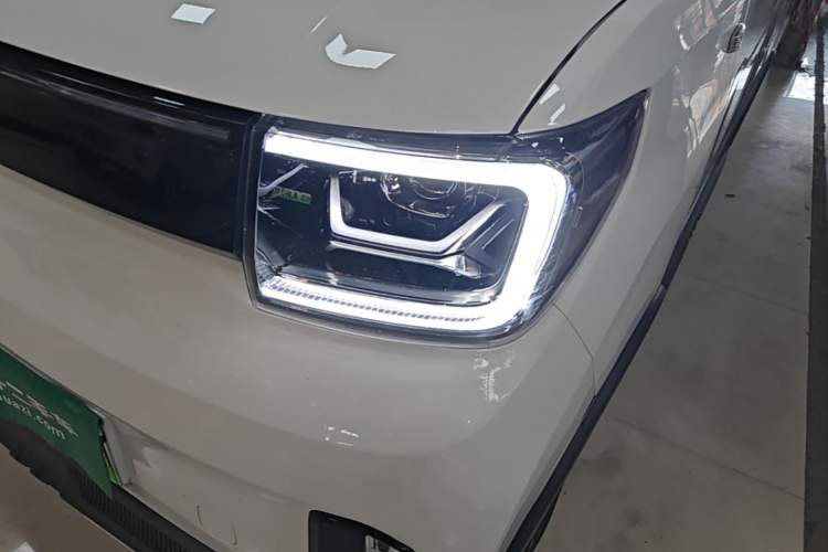 Used Wuling Hongguang MINIEV 2022 GAMEBOY 300km Enthusiast Model with Lithium Iron Phosphate Left Front Headlight