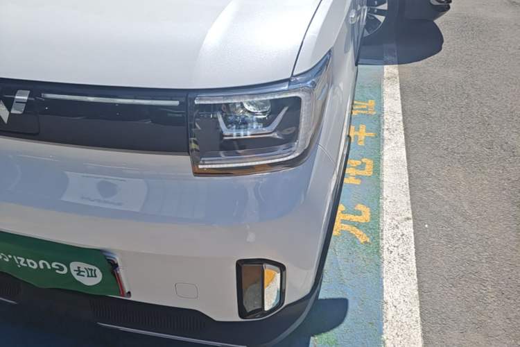 Used Wuling Hongguang MINIEV 2022 GAMEBOY 300km Enthusiast Model with Lithium Iron Phosphate Left Front Headlight