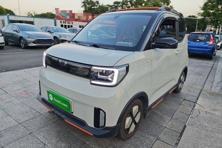 Used Wuling Hongguang MINIEV 2022 GAMEBOY 300km Enthusiast Model with Lithium Iron Phosphate Guazi used car, China used car export, Used car for sale, Used Wuling cars, Cheapest cars for sale, Electric vehicle, New energy car