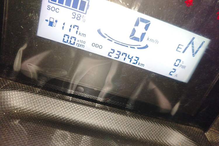 Used Wuling Hongguang MINIEV 2022 Easy Version Lithium Iron Phosphate Odometer Close Up