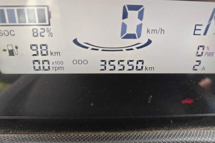 Used Wuling Hongguang MINIEV 2022 Easy Version Lithium Iron Phosphate Odometer Close Up