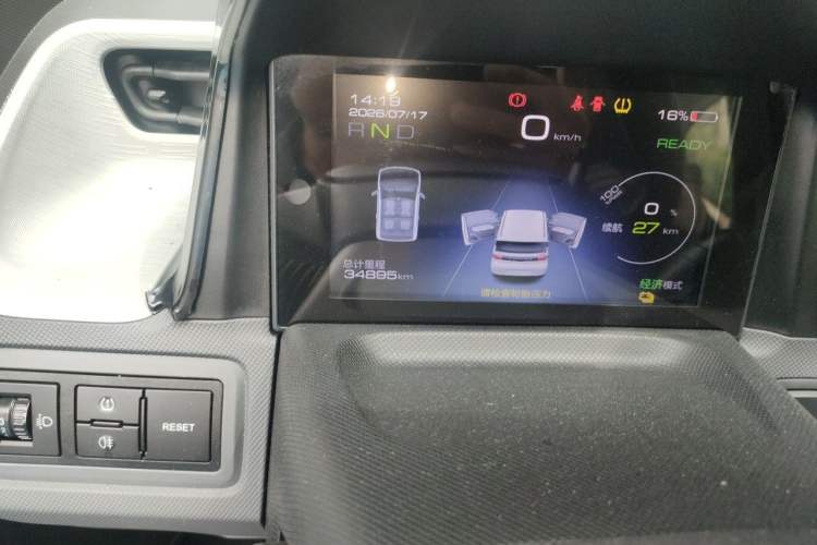 Used Wuling Hongguang MINIEV 2022 Macaron Premium Model – Lithium Iron Phosphate Odometer Close Up