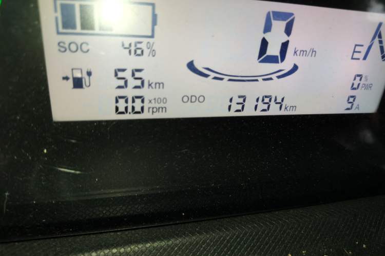 Used Wuling Hongguang MINIEV 2022 Easy Version Lithium Iron Phosphate Odometer Close Up