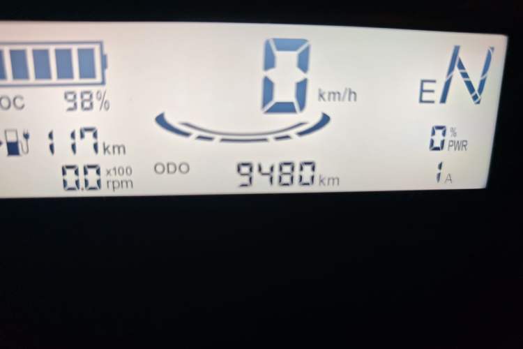 Used Wuling Hongguang MINIEV 2022 Easy Version Lithium-NMC Odometer Close Up